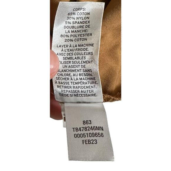 Treasure & Bond Nordstrom New Men's Surplus Field Jacket Tan Size Large Casual - Picture 9 of 9